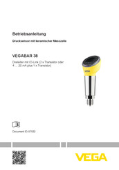 VEGA VEGABAR 38 Betriebsanleitung