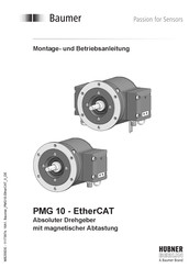 Baumer PMG10 Montage- Und Betriebsanleitung