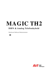 AVT MAGIC TH2 Hardware/Software Dokumentation