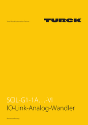 turck SCIL-G1-1A VI Serie Betriebsanleitung
