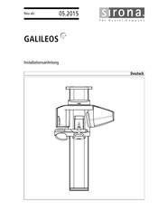 Sirona GALILEOS Comfort Installationsanleitung