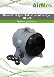 AirMex BL 400 Bedienungsanleitung