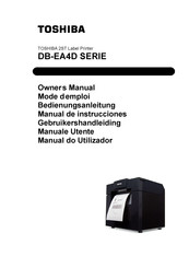Toshiba DB-EA4D-GS10-QM-R Bedienungsanleitung