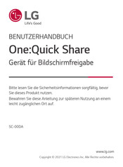 LG One:Quick Share Benutzerhandbuch