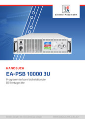 Elektro-Automatik EA-PSB 10000 3U Handbuch