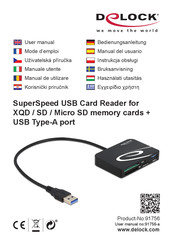 DeLOCK 91756 Bedienungsanleitung
