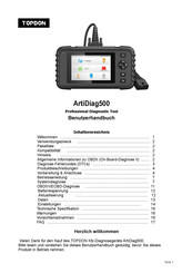 Topdon ArtiDiag500 Benutzerhandbuch