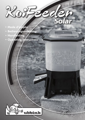 ubbink KoiFeeder Solar Bedienungsanleitung