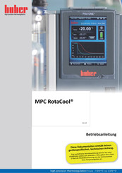 Huber MPC RotaCool Betriebsanleitung