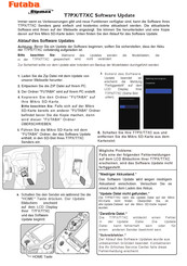 FUTABA T7XC Software Update