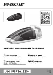 Silvercrest SAS 7.4 LI D3 Bedienungsanleitung Und Sicherheitshinweise