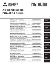 Mitsubishi Electric Mr.SLIM PCA-M KA Serie Installationshandbuch