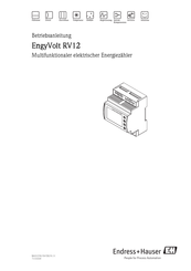 Endress+Hauser EngyVolt RV12 Betriebsanleitung
