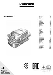 Kärcher SE 3-18 Compact Originalbetriebsanleitung