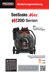 RIDGID SeeSnake Max rM200-Serie Bedienungsanleitung
