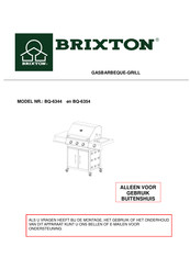 Brixton BQ-6344 Handbuch Fur Aufstellung, Bedienung Und Wartung