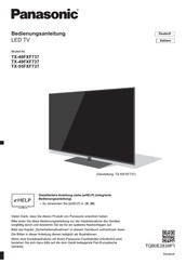 Panasonic TX-40FXF737 Bedienungsanleitung