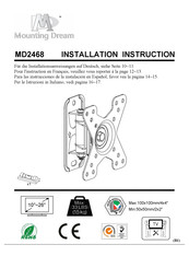 Mounting Dream MD2468 Installationsanweisungen