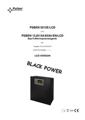 Pulsar PSBEN 13,8V/5A/65Ah/EN/LCD Bedienungsanleitung