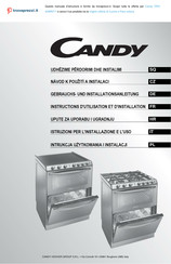 Candy TRIO 4GWNT/1 Gebrauchs- Und Installationsanleitung