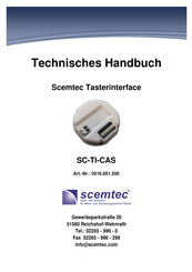 scemtec SC-TI-CAS Technisches Handbuch