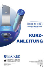 Becker Triple Action Kurzanleitung