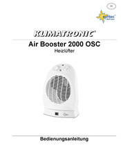 Suntec Wellness KLIMATRONIC Air Booster 2000 OSC Bedienungsanleitung