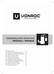 VONROC SP506AC Originalbetriebsanleitung