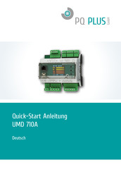 PQ Plus UMD 710A Schnellstartanleitung