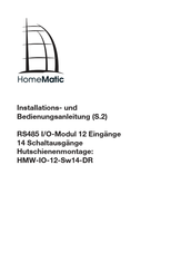 HomeMatic RS485 Installations- Und Bedienungsanleitung