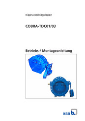 KSB COBRA-TDC03 Betriebs- Und Montageanleitung