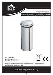 HOMCOM 03-0045 Bedienungsanleitung