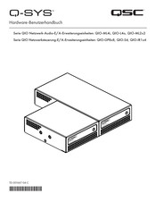 QSC Q-SYS QIO-Serie Hardware-Benutzerhandbuch