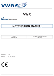 VWR International VISICAM 85 Bedienungsanleitung