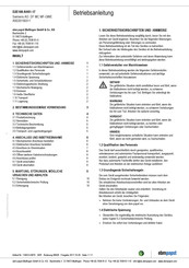 Ebm-Papst D2E160-AH01-17 Betriebsanleitung