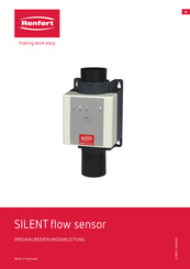 Renfert SILENT flow sensor Originalbetriebsanleitung