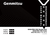 Genmitsu 4040-PRO CNC Benutzerhandbuch