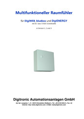 Digitronic Automationsanlagen DWZ DBUS-R/V3 Bedienungsanleitung