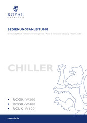 Royal Catering RCGK-W400 Bedienungsanleitung