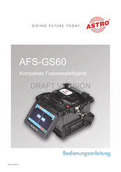 ASTRO AFS-GS60 Bedienungsanleitung