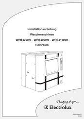 Electrolux WPB41100H Installationsanleitung