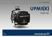 Grundfos UPM3K FLEX AC Bedienungsanleitung