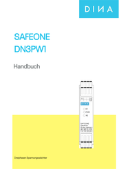 DINA SAFEONE DN3PW1 Handbuch