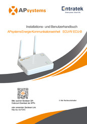 APsystems ECU-R Installations- Und Benutzerhandbuch