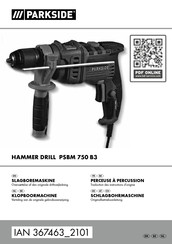 Parkside PSBM 750 B3 Originalbetriebsanleitung
