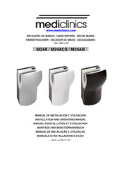 Mediclinics M24A Montage- Und Benutzerhandbuch