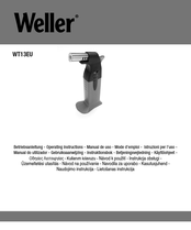 Weller WT13EU Betriebsanleitung