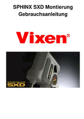 Vixen Sphinx SX Gebrauchsanleitung