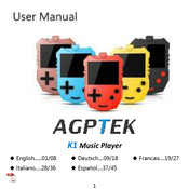 AGPtek K1 Bedienungsanleitung