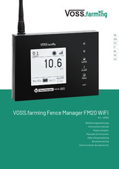VOSS.farming Fence Manager FM20 WiFi Bedienungsanleitung